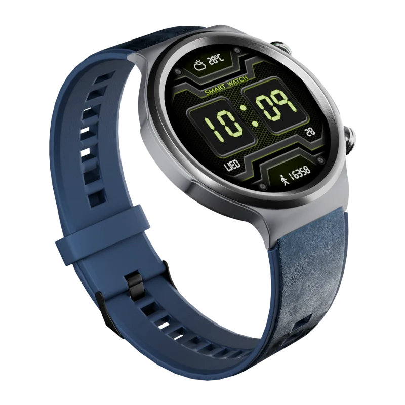 YOLO Trek Smartwatch: Super AMOLED Display, Bluetooth Calls, Health Tracking, Dual Straps