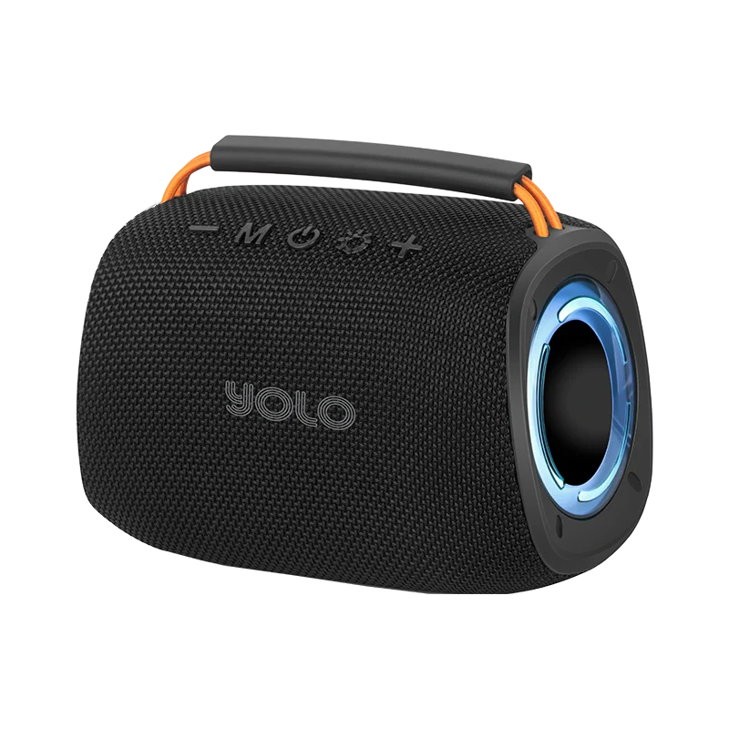 YOLO Groove Portable Wireless Speaker: Bluetooth 5.3, Deep Bass, Long Playtime