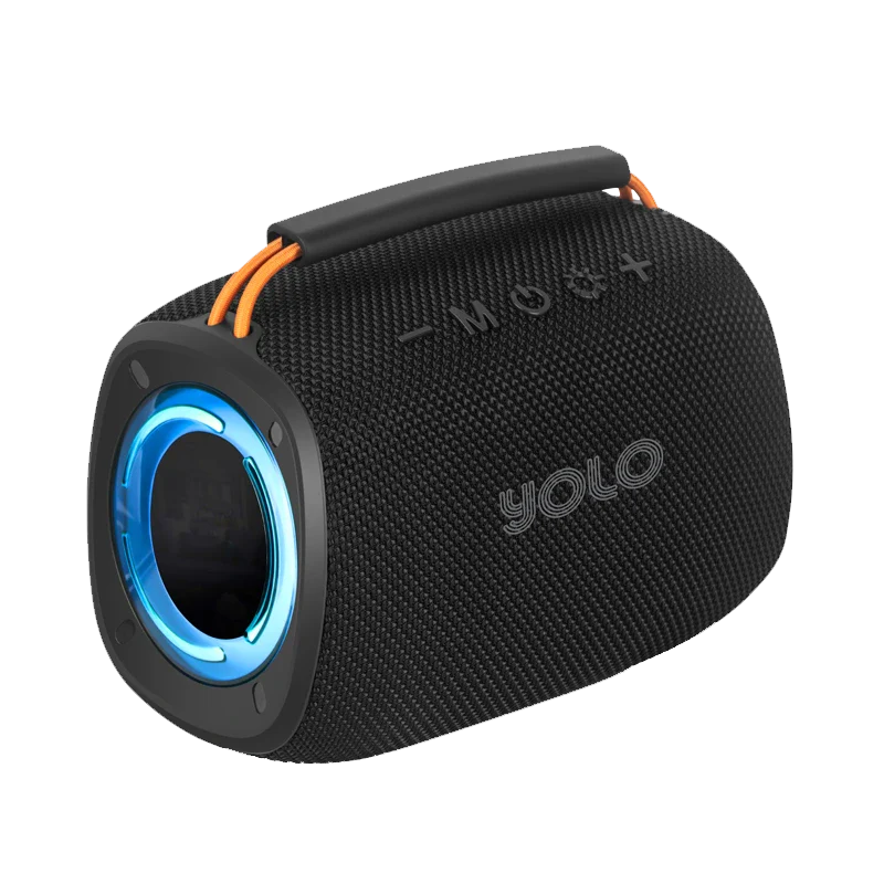 YOLO Groove Portable Wireless Speaker: Bluetooth 5.3, Deep Bass, Long Playtime