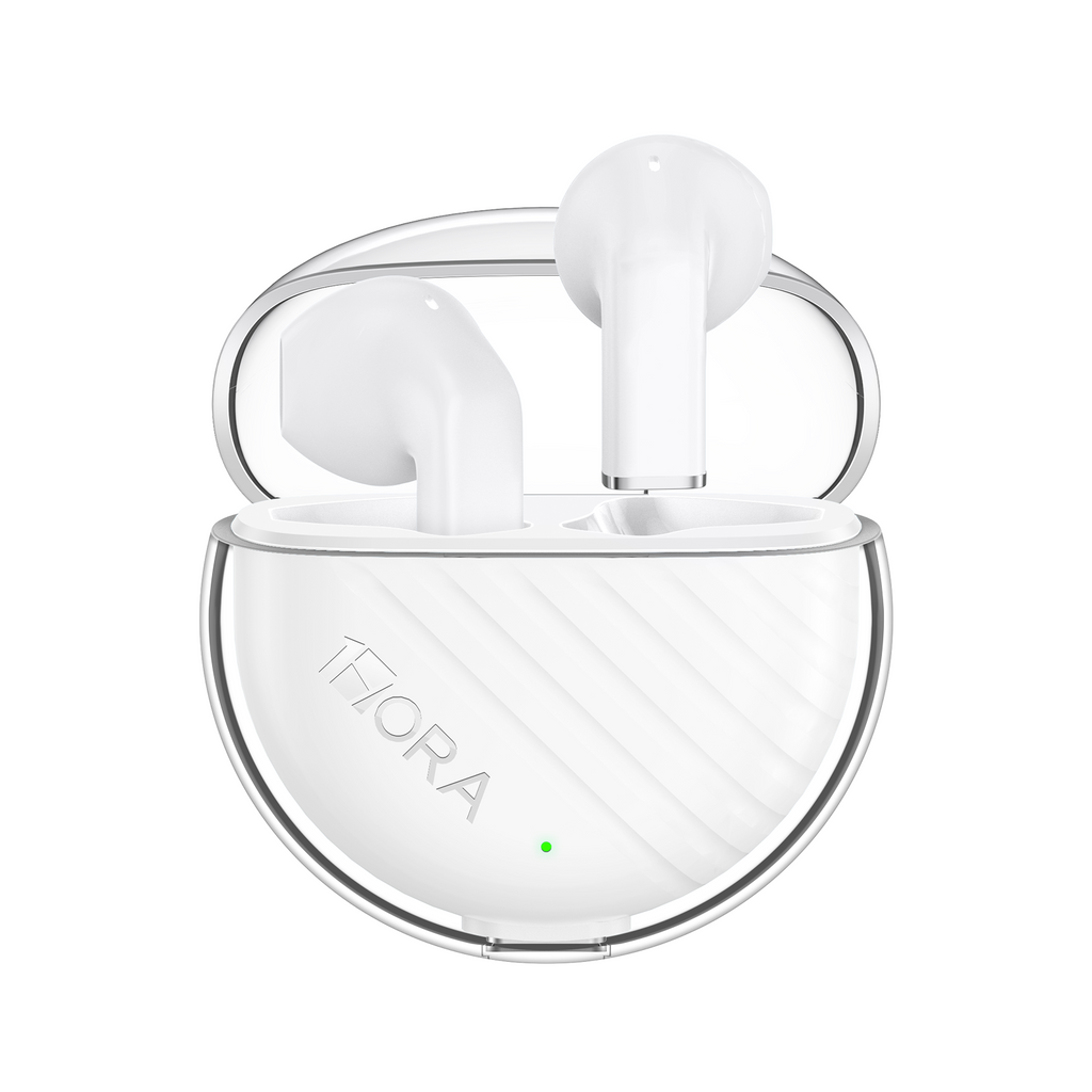 AUT209 Transparent Wireless Earbuds: Bluetooth 5.3, Waterproof, Fast Charge