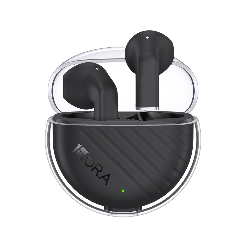 AUT209 Transparent Wireless Earbuds: Bluetooth 5.3, Waterproof, Fast Charge
