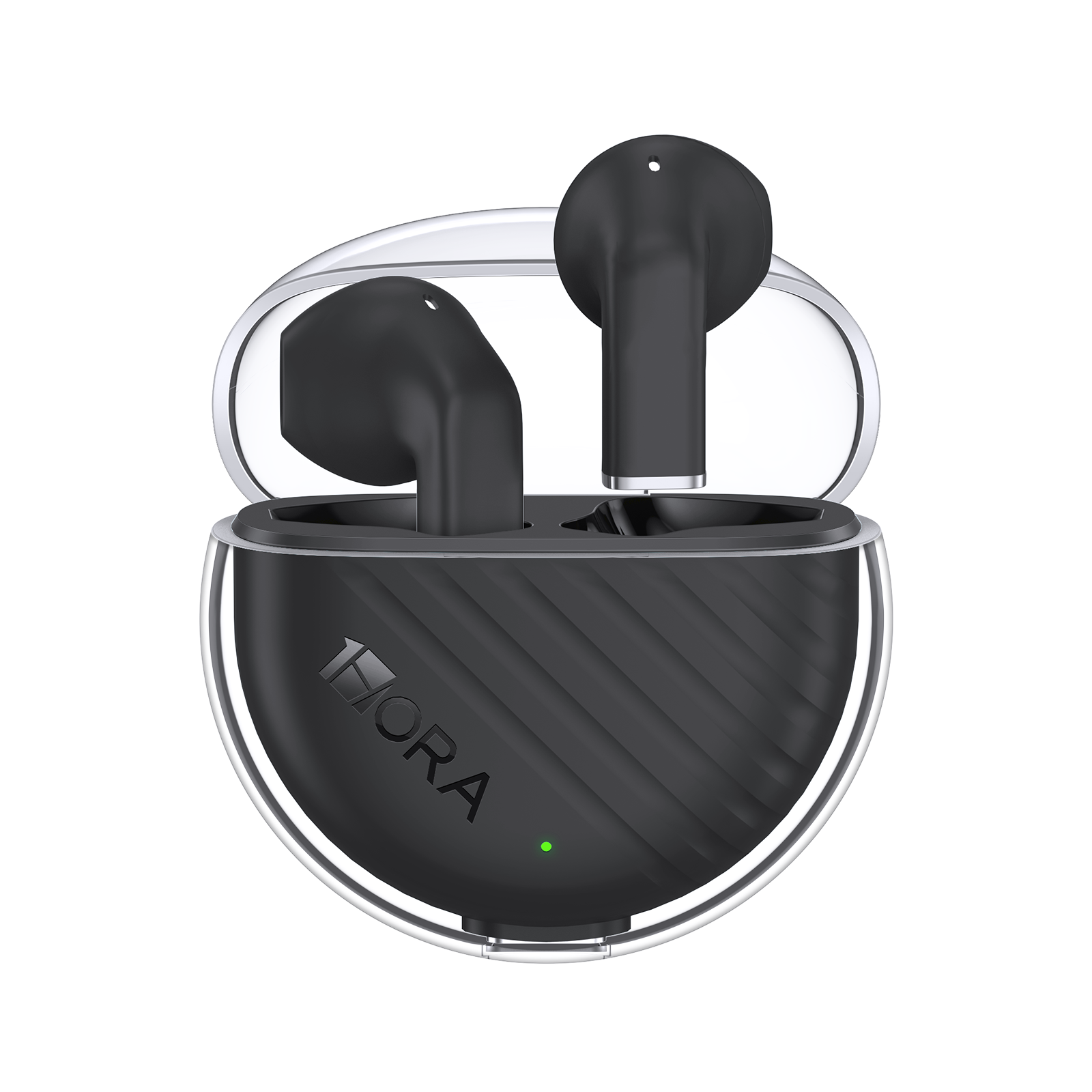 AUT209 Transparent Wireless Earbuds: Bluetooth 5.3, Waterproof, Fast Charge