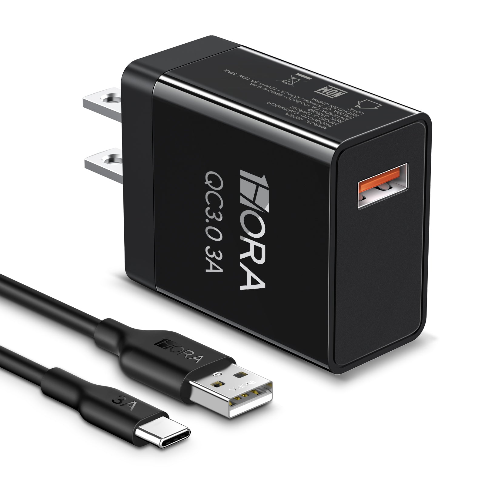 GAR092 18W USB-C Fast Wall Charger with Included Type-C Cable