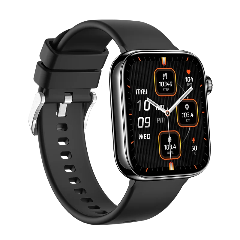 Neo Smartwatch: 1.85" AMOLED Display, Bluetooth Calls, Health Tracking, IP68 Waterproof