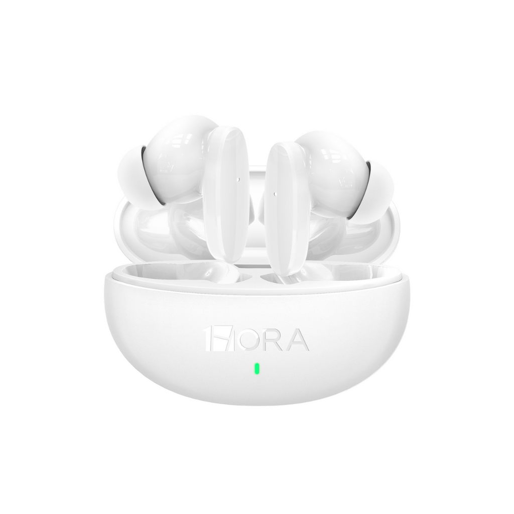 AUT205 Wireless Bluetooth Earbuds: LED Lights, 21H Playtime, Touch Control