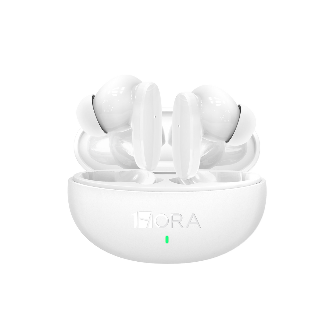 AUT205 Wireless Bluetooth Earbuds: LED Lights, 21H Playtime, Touch Control