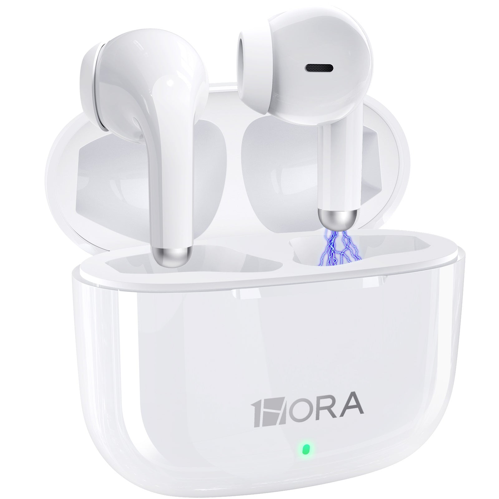AUT203 Ultra-Light Wireless Earbuds: Bluetooth 5.3, 17H Playtime, HD Sound