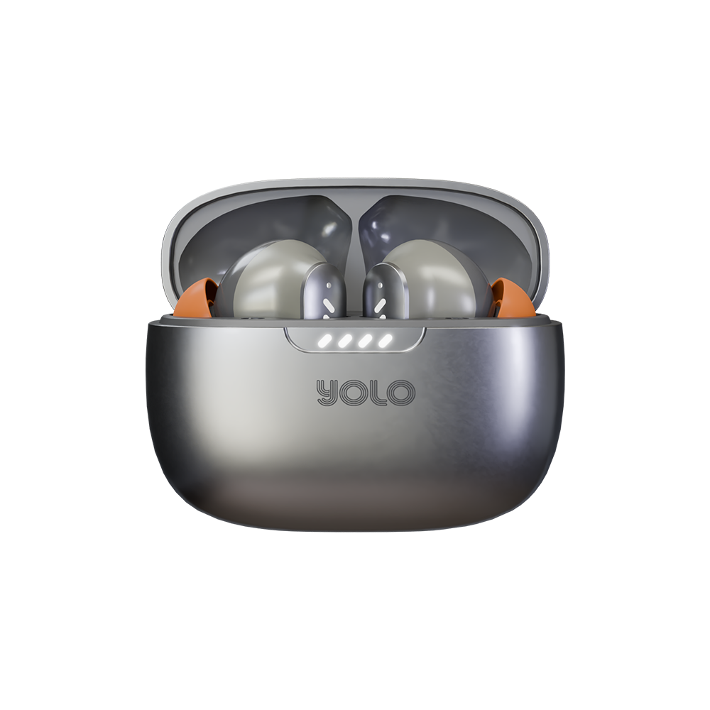 YOLO YoPod Aria ANC Bluetooth Earbuds: 24-Hour Playtime, Deep Bass, Gaming