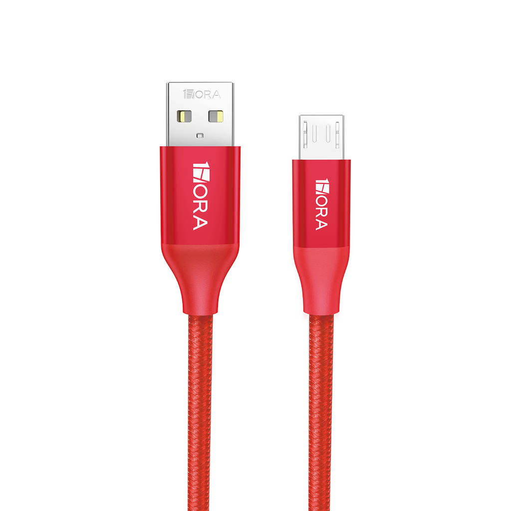 Premium Durable 1-Meter Braided USB-A Micro-B Cable for Fast Charge