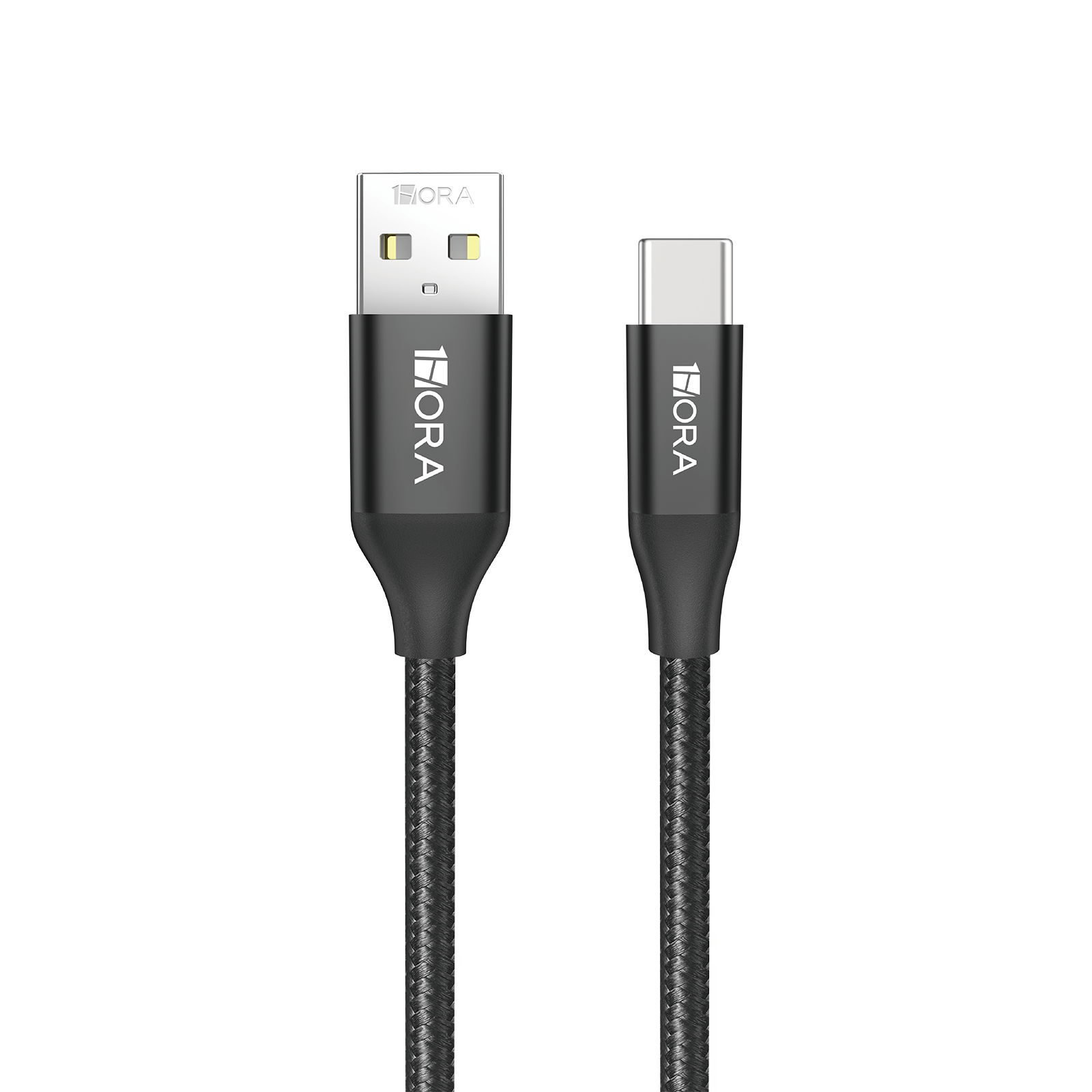 Durable 1-Meter Braided USB-A to USB-C Fast Charging Data Sync Cable