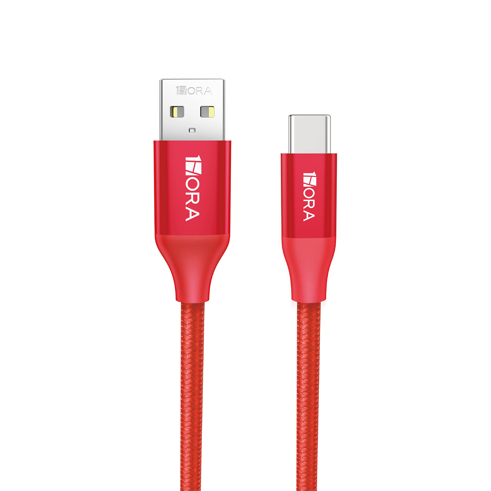 Durable 1-Meter Braided USB-A to USB-C Fast Charging Data Sync Cable