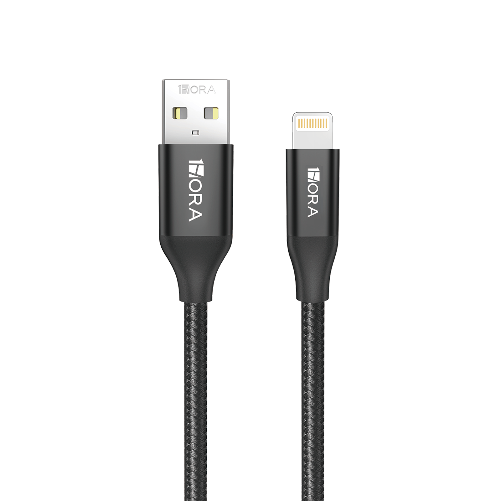 Durable Braided USB-A to Lightning Cable for iPhone/iPad Fast Charging