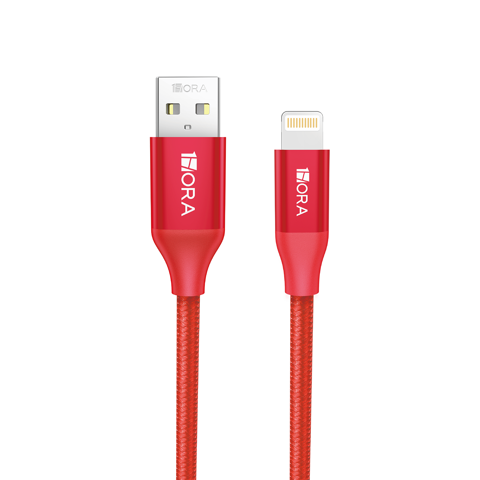 Durable Braided USB-A to Lightning Cable for iPhone/iPad Fast Charging