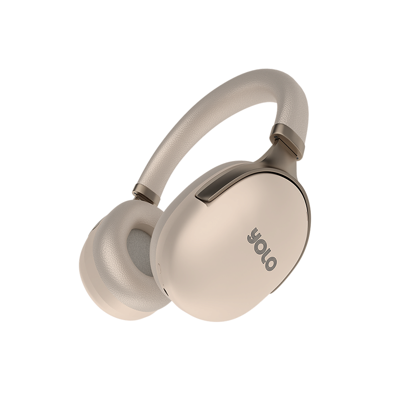YOLO Focus Wireless Active Noise Cancelling Headphones: 50-Hr Battery, Deep Bass