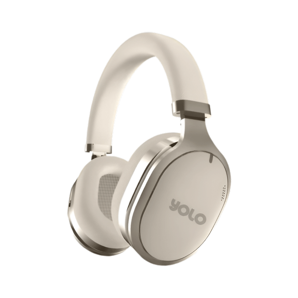 YOLO Mercury H1 Wireless Headphones: ANC, 50-Hour Playback, Foldable Design