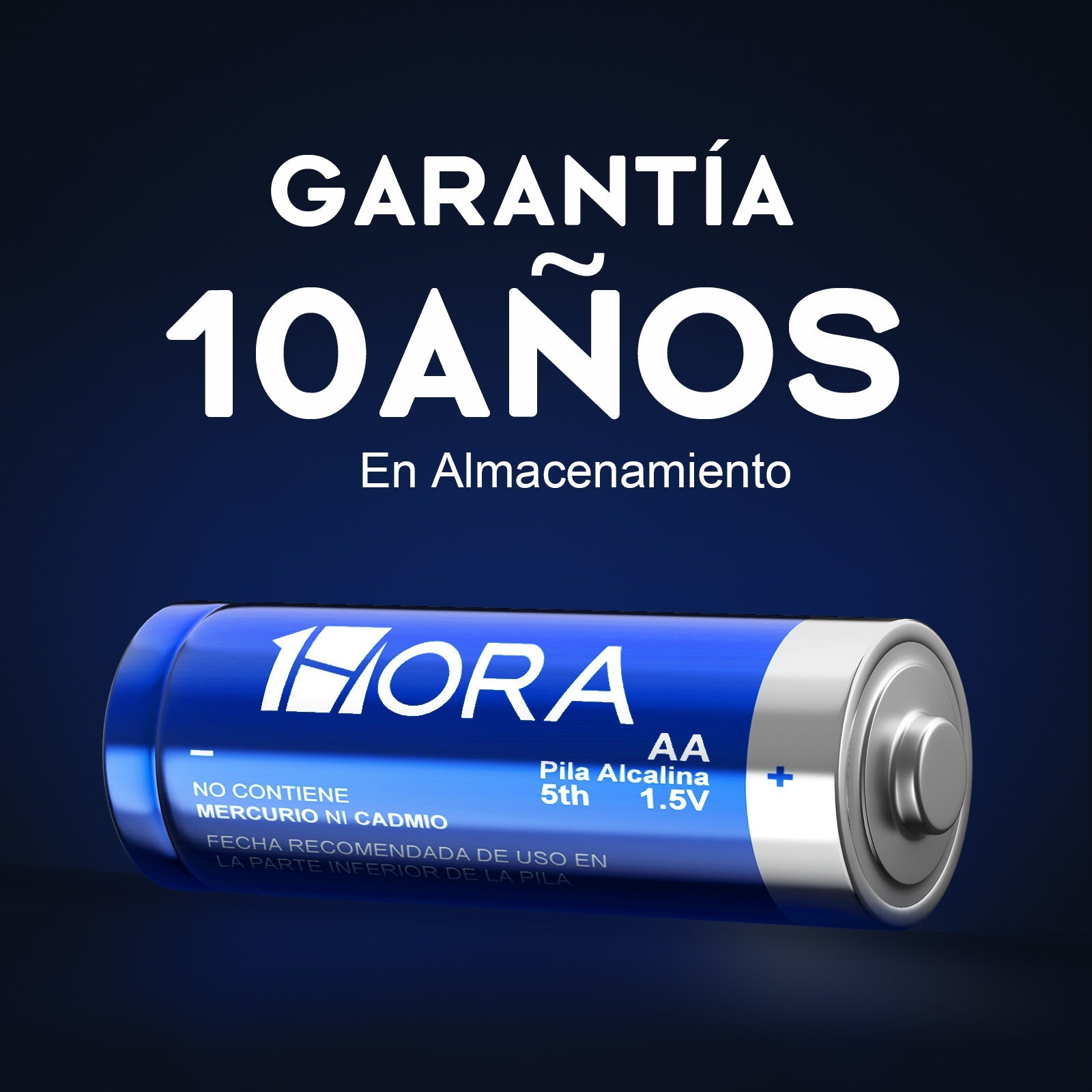 1HORA 40-Pack AA Alkaline Batteries: High-Performance, Long-Lasting, Eco-Friendly Power for Devices
