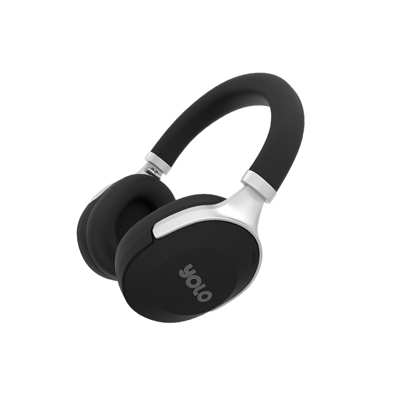 Vogue Wireless Headset: ANC, 50-Hour Playback, Deep Bass, Foldable Design, Bluetooth 5.4