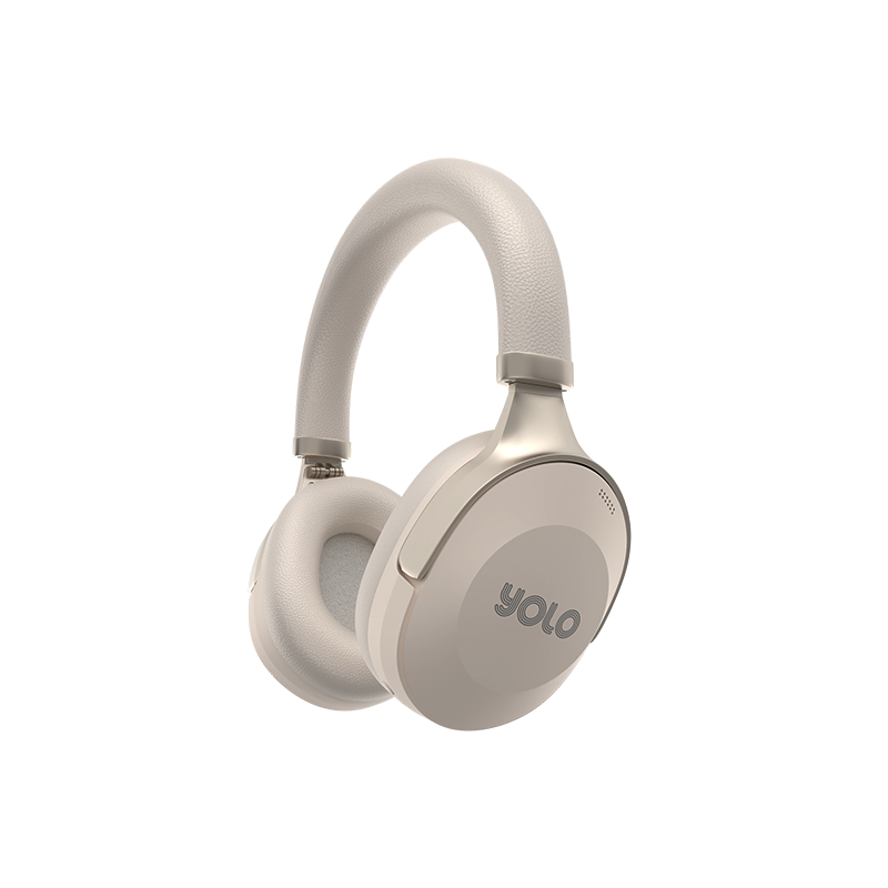 Vogue Wireless Headset: ANC, 50-Hour Playback, Deep Bass, Foldable Design, Bluetooth 5.4