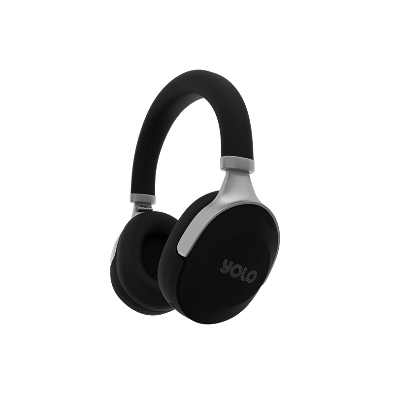 Vogue Wireless Headset: ANC, 50-Hour Playback, Deep Bass, Foldable Design, Bluetooth 5.4
