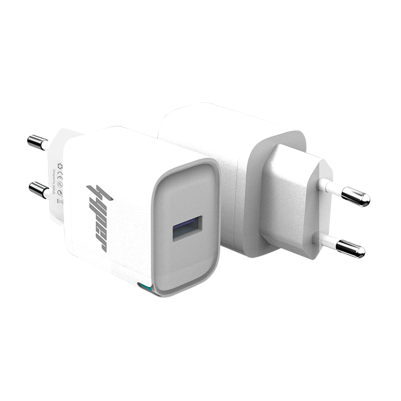 Compact 10W USB Wall Charger with Free Micro-USB Cable & Handsfree Deal
