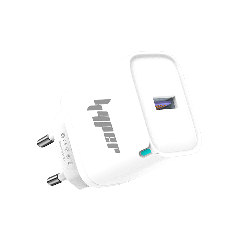 Compact 10W USB Wall Charger with Free Micro-USB Cable & Handsfree Deal