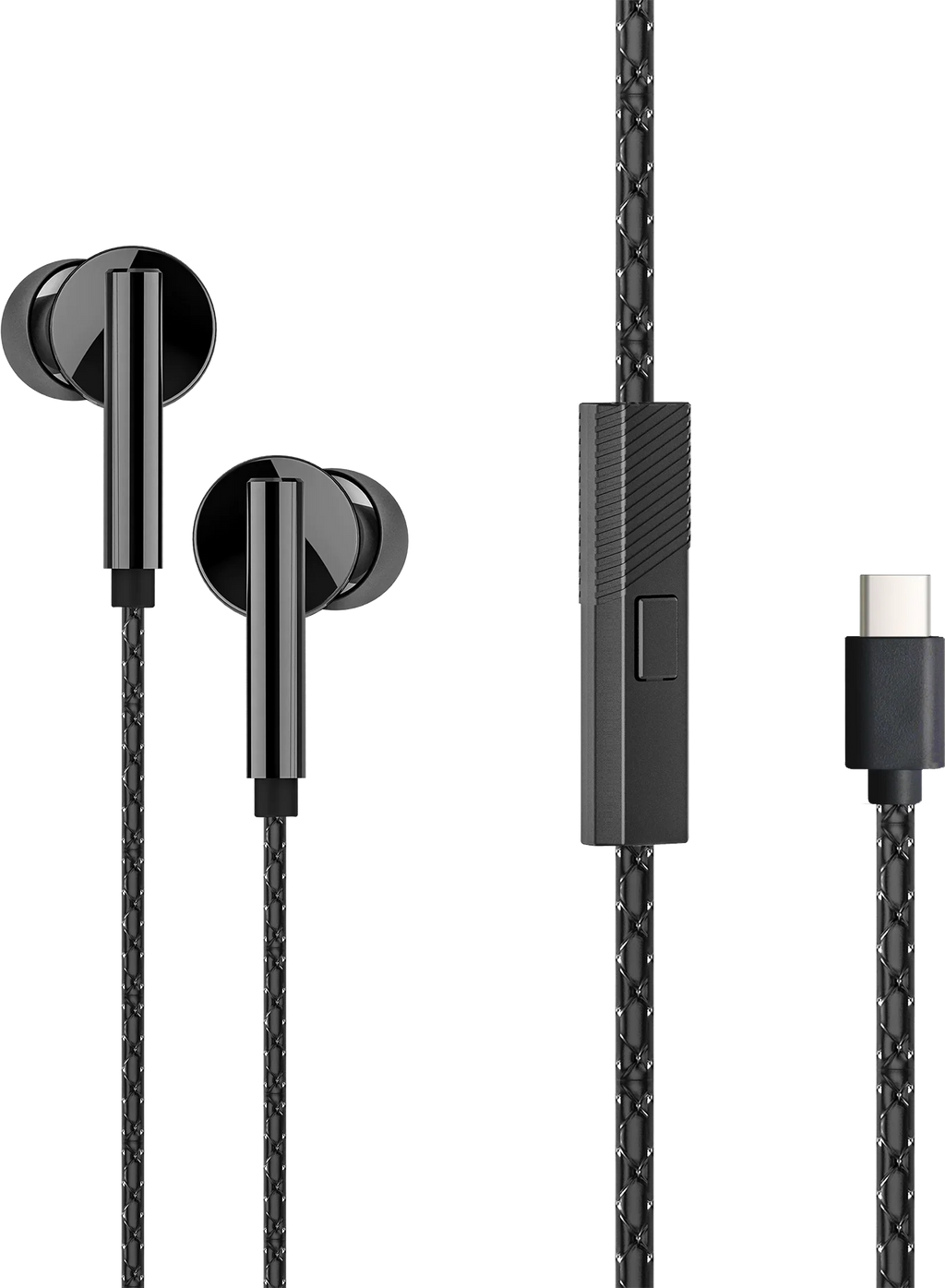 YOLO Y-21 Type-C Wired Stereo Earphones: Crystal Clear Audio, Deep Bass