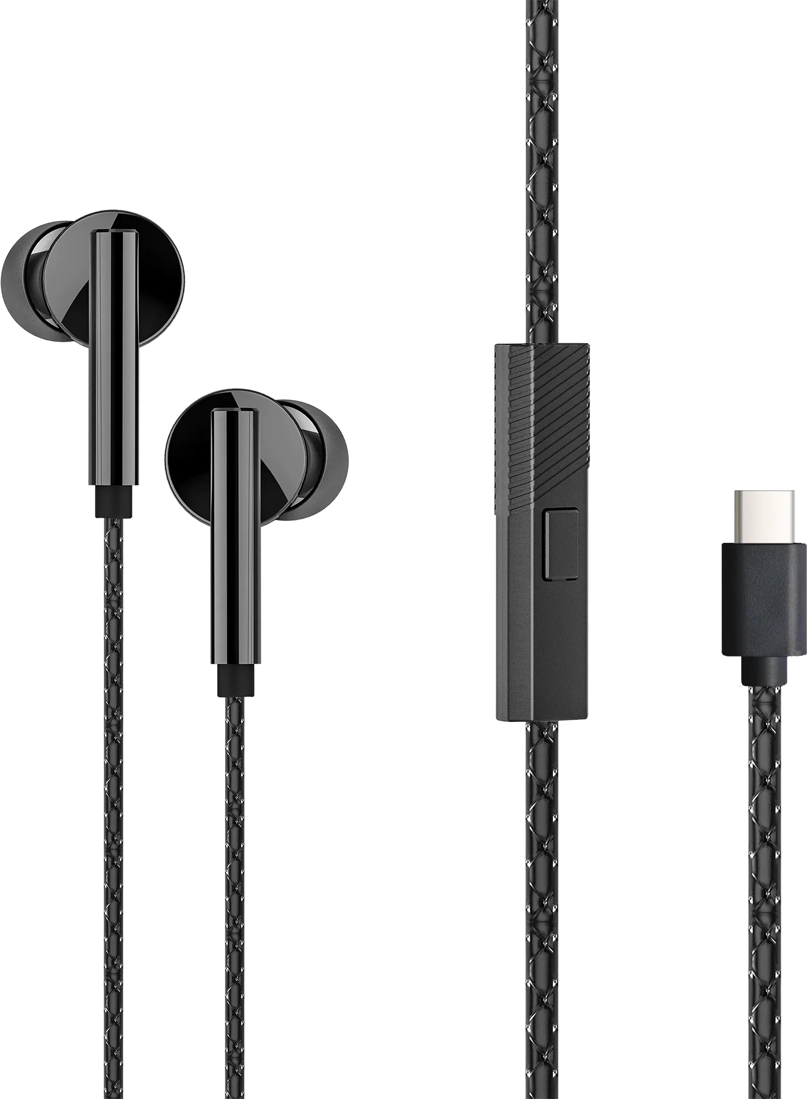 YOLO Y-21 Type-C Wired Stereo Earphones: Crystal Clear Audio, Deep Bass