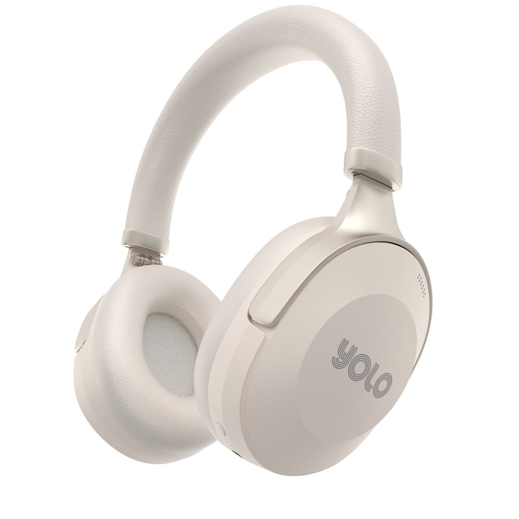 Vogue Wireless Headset: ANC, 50-Hour Playback, Deep Bass, Foldable Design, Bluetooth 5.4