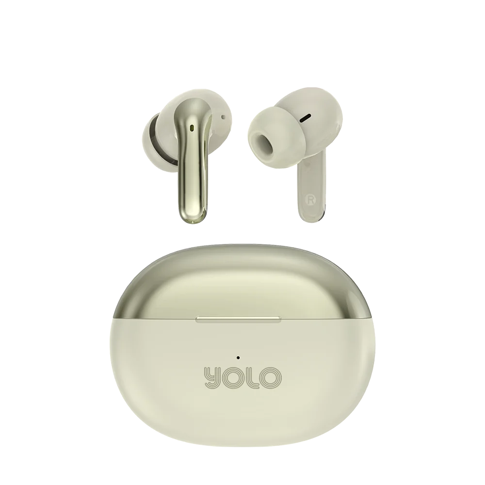 YOLO YoPod Ace Wireless Earbuds: Bluetooth 5.4, Quad MIC ENC, 60-Hour Audio