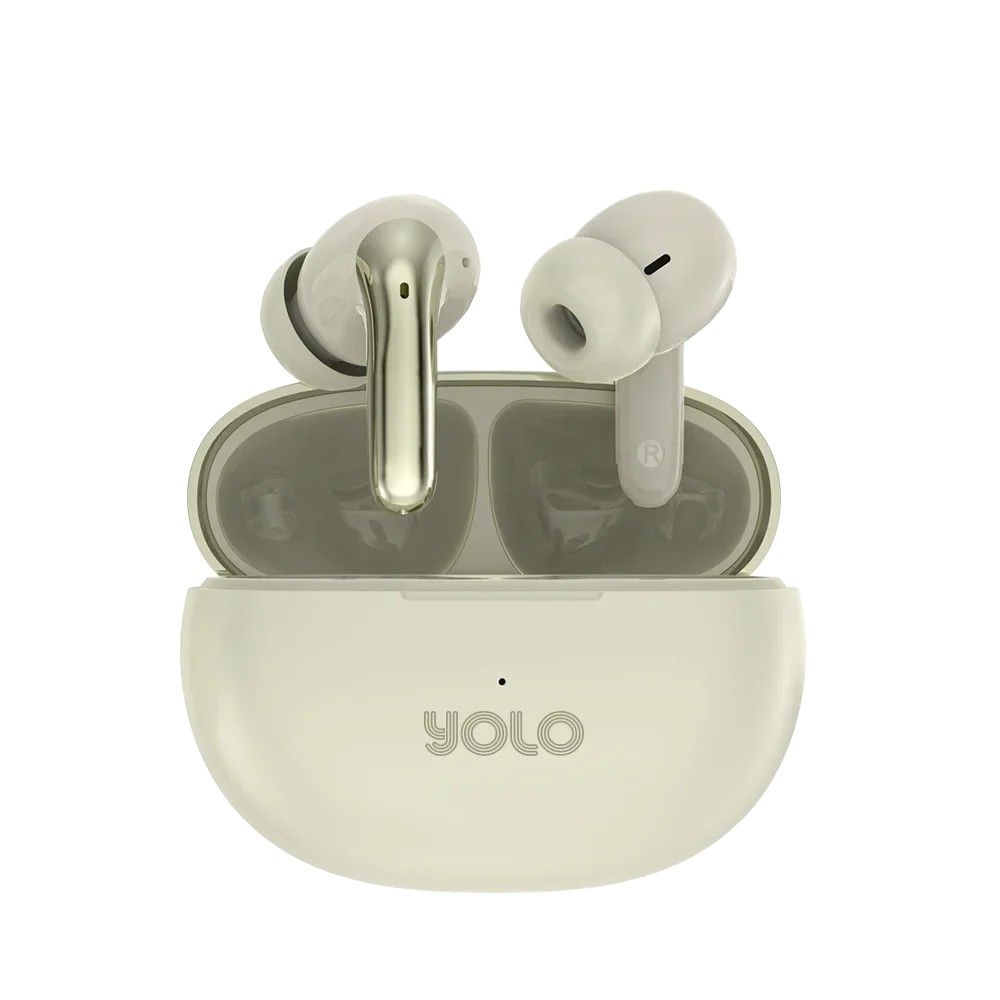 YOLO YoPod Ace Wireless Earbuds: Bluetooth 5.4, Quad MIC ENC, 60-Hour Audio
