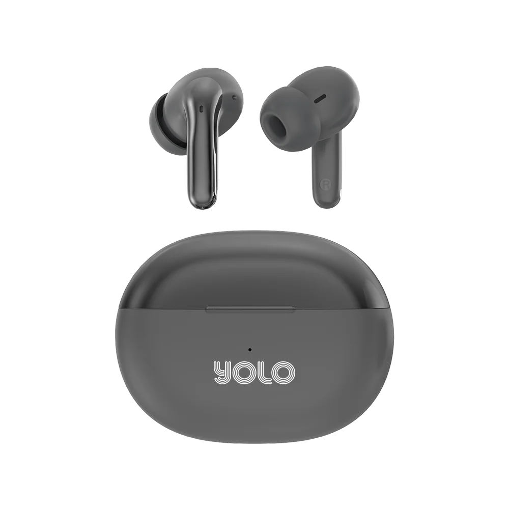 YOLO YoPod Ace Wireless Earbuds: Bluetooth 5.4, Quad MIC ENC, 60-Hour Audio