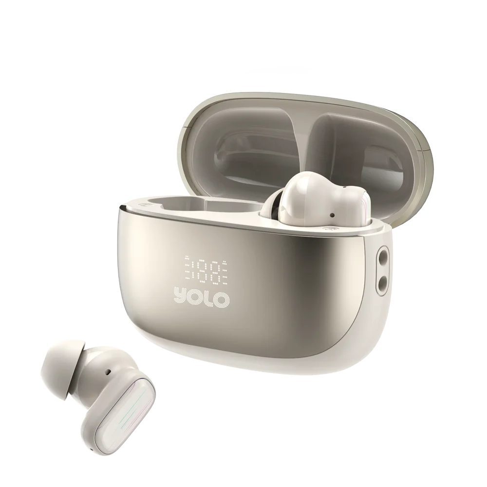 YoPod Prime True ANC Wireless Earbuds: 70-Hour Playtime, IPX4, Smart Touch
