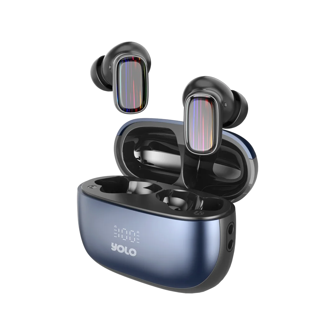YoPod Prime True ANC Wireless Earbuds: 70-Hour Playtime, IPX4, Smart Touch